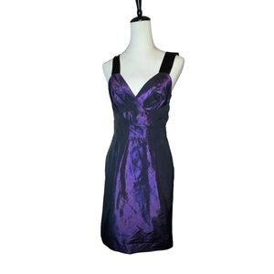 Banana Republic Taffeta Cocktail Dress   Y2K Aesthetics